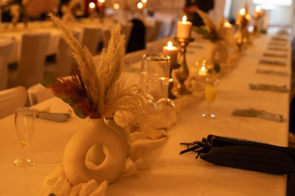 Dekoverleih Bad Driburg Hochzeit Heiraten Deko mieten leihen Vase Blumenvase Steingut Loop rund