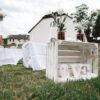 Dekoverleih Bad Driburg Hochzeit Heiraten Deko mieten leihen Holzkiste weinkiste Holz weiß alte Apfelkiste