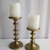 Dekoverleih Bad Driburg Hochzeit Heiraten Deko mieten leihen Kerzenständer Gold 2er Set