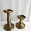 Dekoverleih Bad Driburg Hochzeit Heiraten Deko mieten leihen Kerzenständer Blockkerze Stumpenkerze Gold Bronze