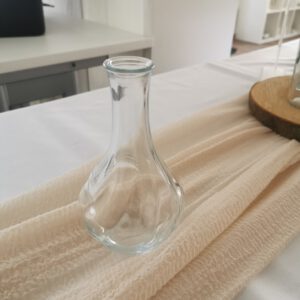 Vase bauchig  geschwungen 17cm