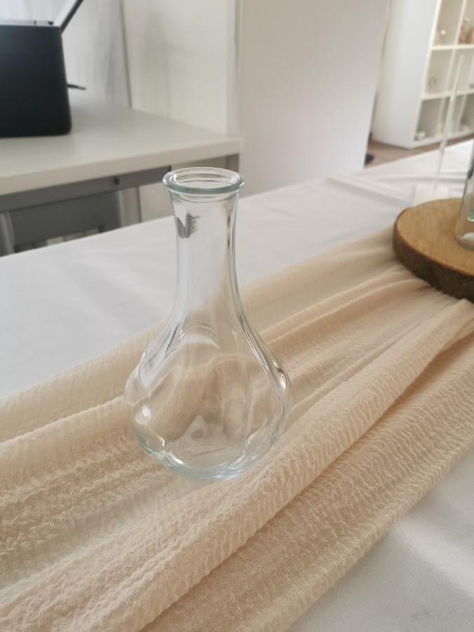 Vase bauchig geschwungen 17cm