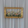 Bilderrahmen Tischplan Gold Barock 90x50cm – Bild 3