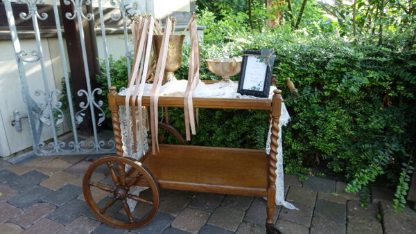 Candy Bar Wagen braun – Bild 2