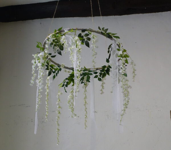 Hula Hoop Reifen mit Blumen