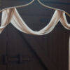 Dekoverleih Bad Driburg Hochzeit Heiraten Traubogentuch Stoff mocca braun