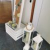 Laterne 3er Set creme Metall – Bild 3