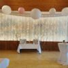 Dekoverleih Bad Driburg Hochzeit Heiraten Deko mieten leihen Lichterkette Lichterkettenvvorhang 3x3m