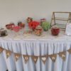 Dekoverleih Bad Driburg Hochzeit Heiraten Deko mieten leihen Candy Bar Jute Wimpel
