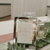 Dekoverleih Bad Driburg Hochzeit Heiraten Deko mieten leihen Bilderrahmen silber mit Gllas