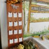 Dekoverleih Bad Driburg Hochzeit Heiraten Deko mieten leihen Tischplan finde deinen Platz braun Holz