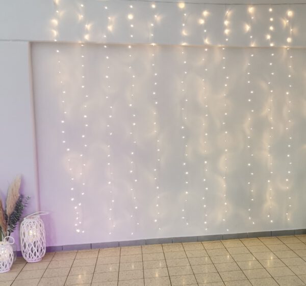 Lichterketten Vorhang 2x2m
