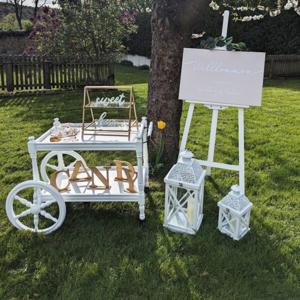 Hochzeit Heiraten Dekoverleih Eingangsbereich Deko