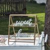 Hochzeit Heiraten Dekoverleih etagere Gold