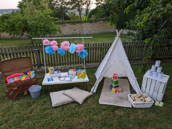 Zelt Tipi - Kinderzelt zum Spielen – Bild 2