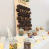 Dekoverleih Bad Driburg Hochzeit Heiraten Deko mieten leihen Donuts Donutwand groß Holz