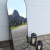 Willkommen - Selfie Spiegel schwarz