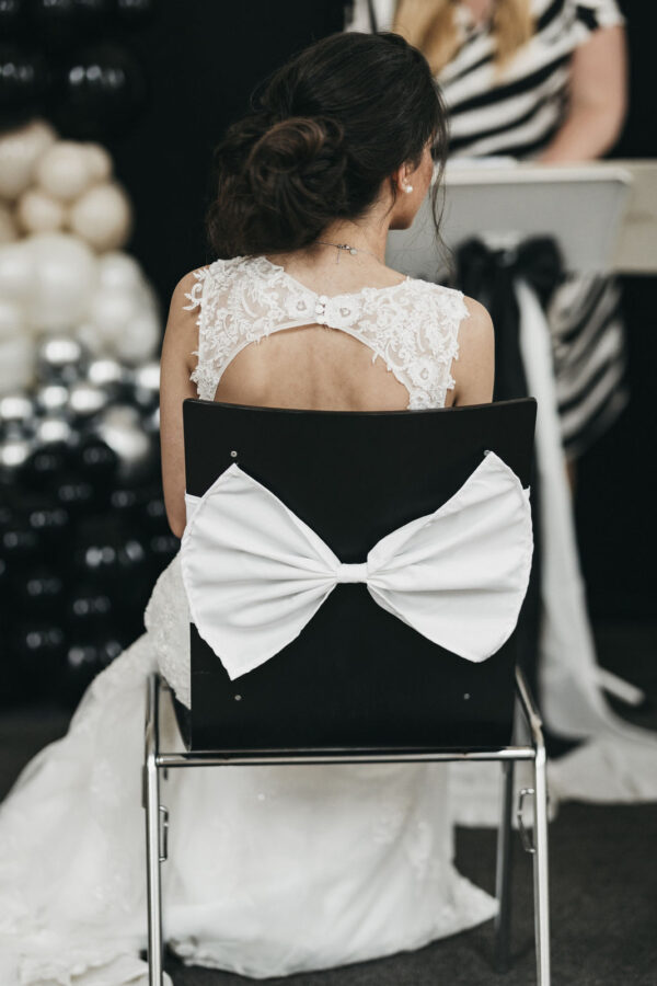 Hochzeit Heiraten Dekoverleih Stulschleife