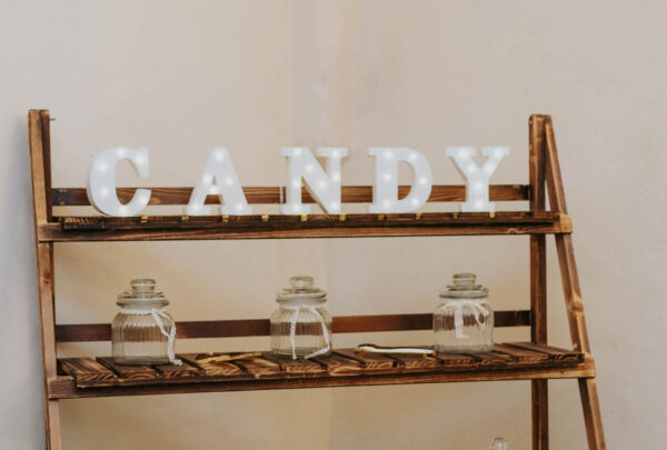 Schriftzug - LED CANDY