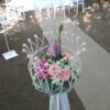 Blumenständer - Gangdeko Krone Weiß – Bild 5
