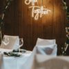 Dekoverleih Bad Driburg Hochzeit Heiraten Deko mieten leihen Traubogen weiß rund 2m Hintergrund Fotohintergrund Fotobox