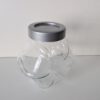 Candy Bar - Glas mit Deckel grau "Bonbon" – Bild 2