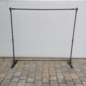 Hintergrund Gestell 3m schwarz