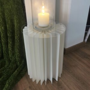 Blumenständer 4er Set - Papiersäule