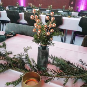 Kunstblumen - Goldzweige Beeren