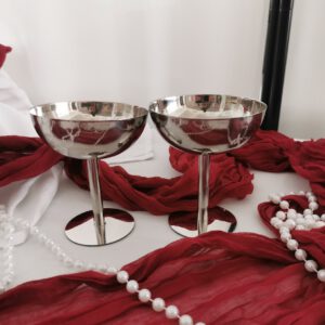 Candy Bar - Silberschale auf Fuß