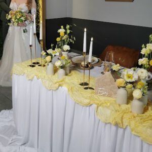 Tischläufer Gelb 3m