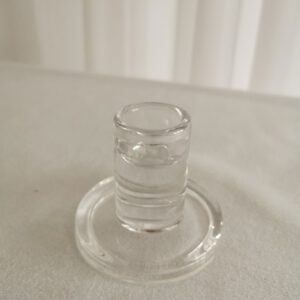 Kerzenhalter Glas für Spitzkerzen