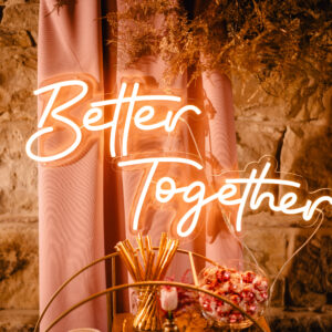 Better Together Neon Schild groß